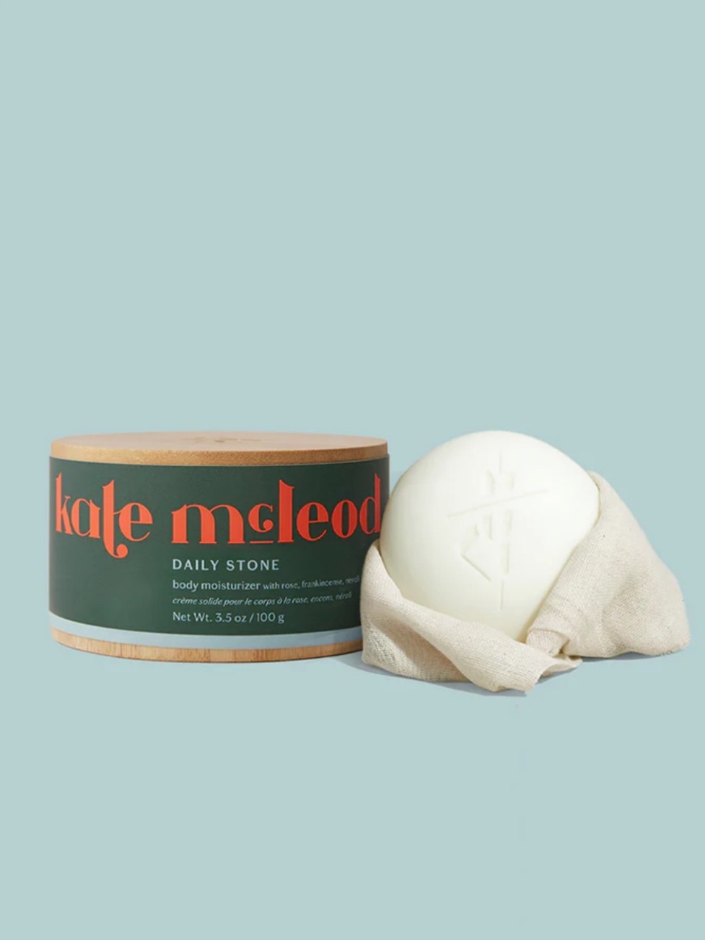 Daily Stone Body Wash Bar - White
